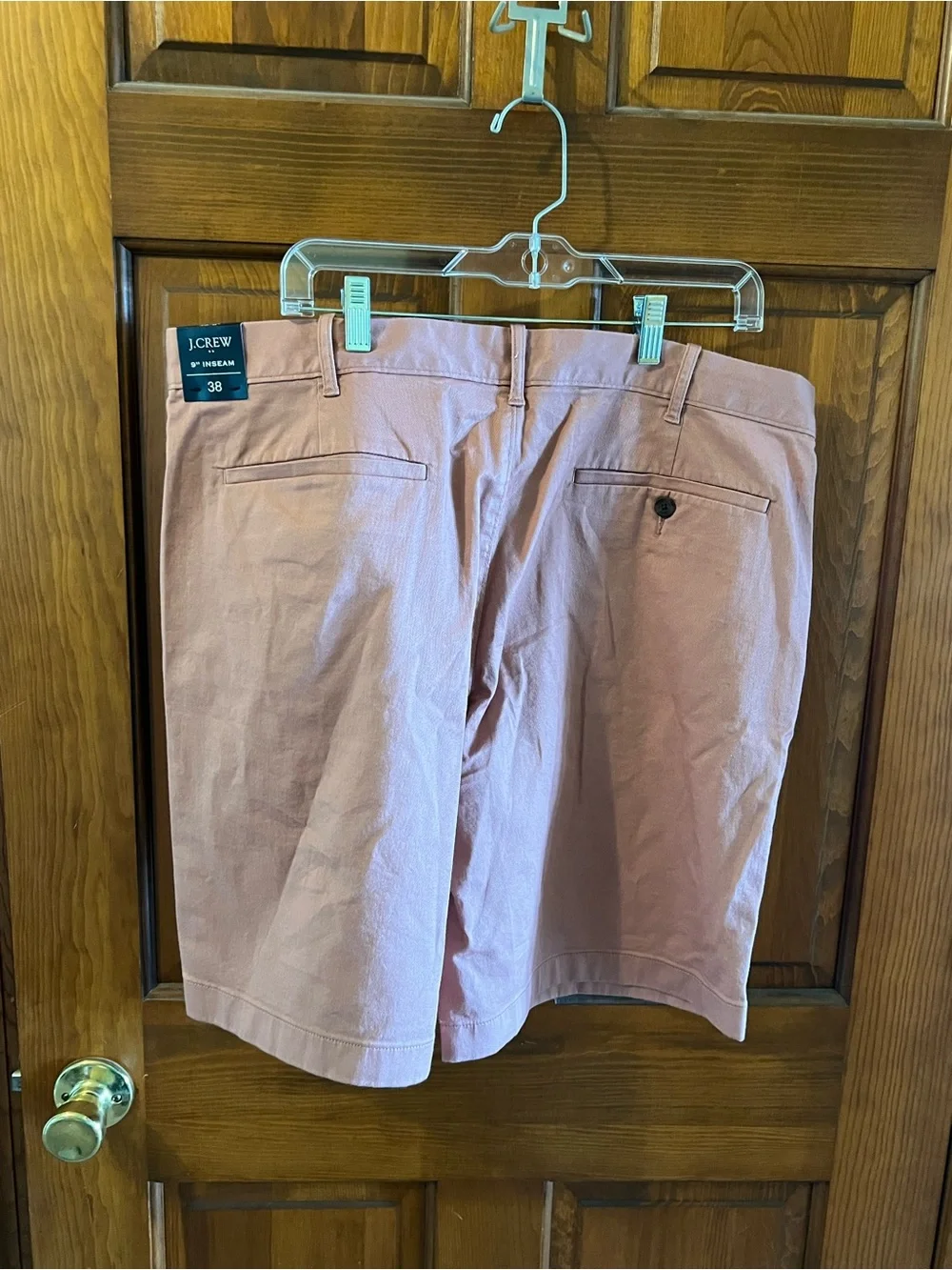 J. Crew Chino Shorts in Dusty Rose Pink